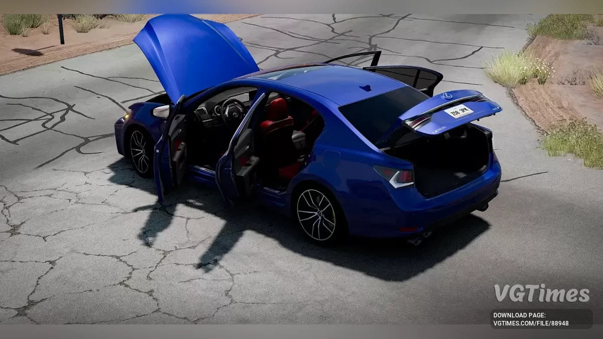 BeamNG.drive — Lexus GS-F v4.65 (0.37.x)