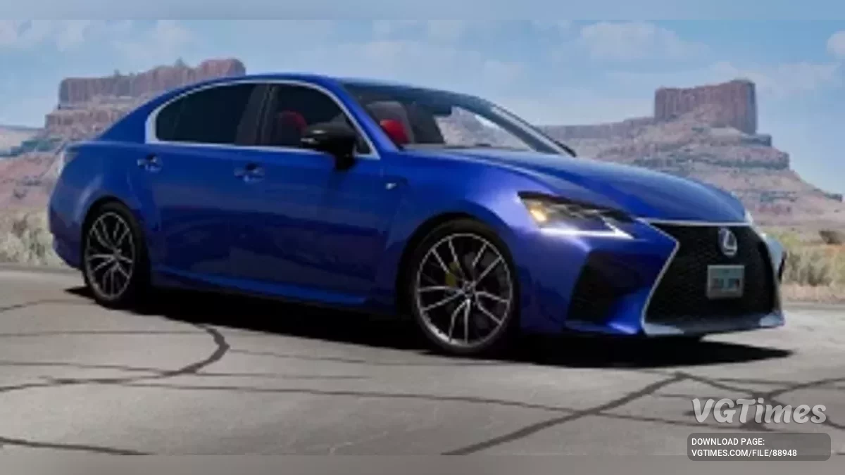 BeamNG.drive — Lexus GS-F v4.65 (0.37.x)