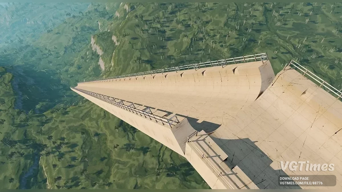 BeamNG.drive — Мега Рампа v2.01 (0.37.x)