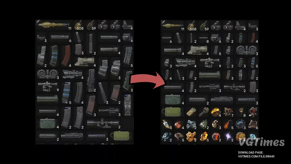 S.T.A.L.K.E.R. 2: Heart of Chornobyl — Małe przedmioty ekwipunku