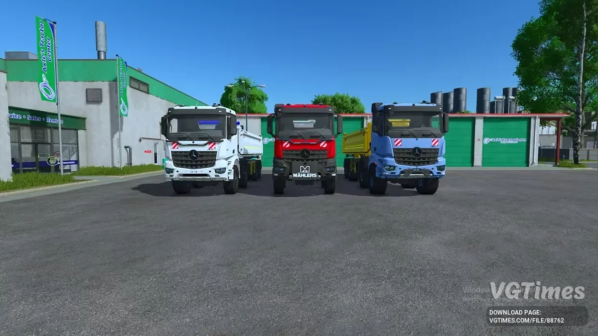 Farming Simulator 25 — Mercedes Arocs 8x8