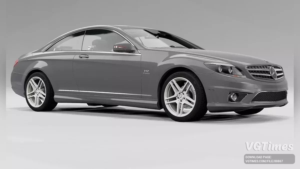 BeamNG.drive — Mercedes-Benz CL 600 (C216) 2006 v3.05 (0.37.x)