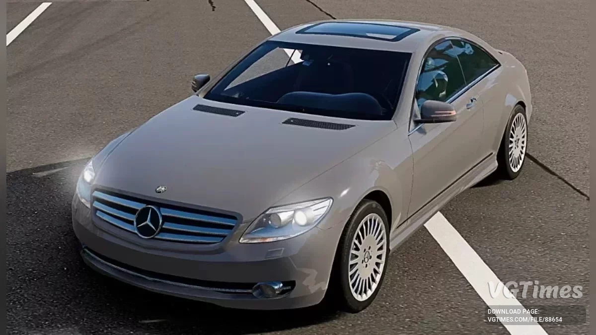 BeamNG.drive — Mercedes-Benz CL-Class (C216) v4.90 (0.37.x)