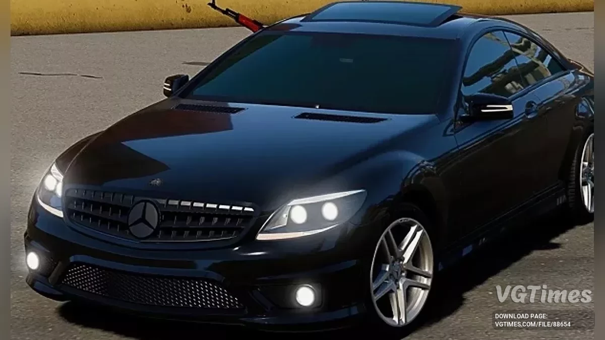 BeamNG.drive — Mercedes-Benz CL-Class (C216) v4.90 (0.37.x)