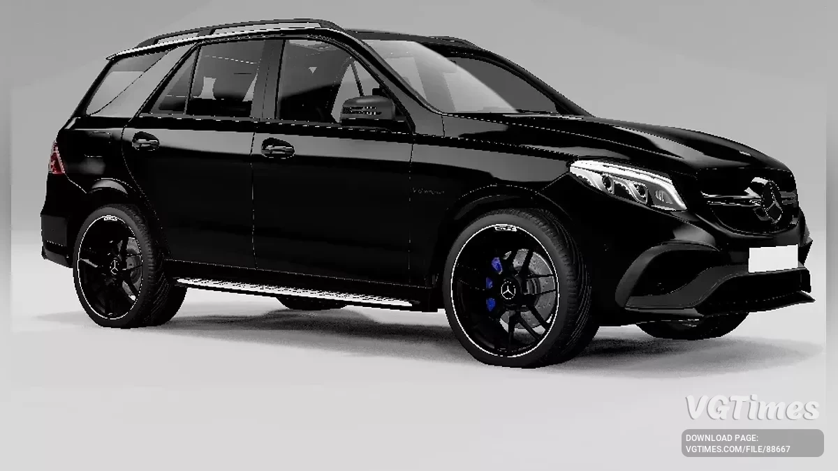 BeamNG.drive — Aktualizacja Mercedes-Benz GLE W166 (0.37.x)