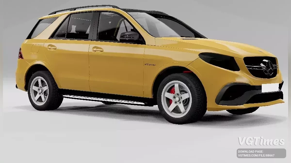 BeamNG.drive — Aktualizacja Mercedes-Benz GLE W166 (0.37.x)