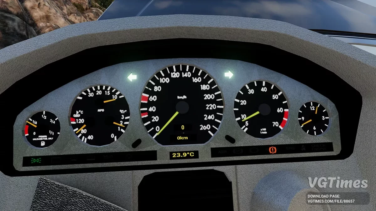 BeamNG.drive — Mercedes-Benz W140 (0.37.x)