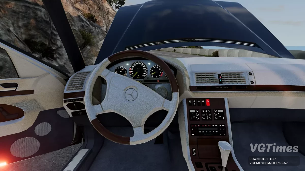 BeamNG.drive — Mercedes-Benz W140 (0.37.x)