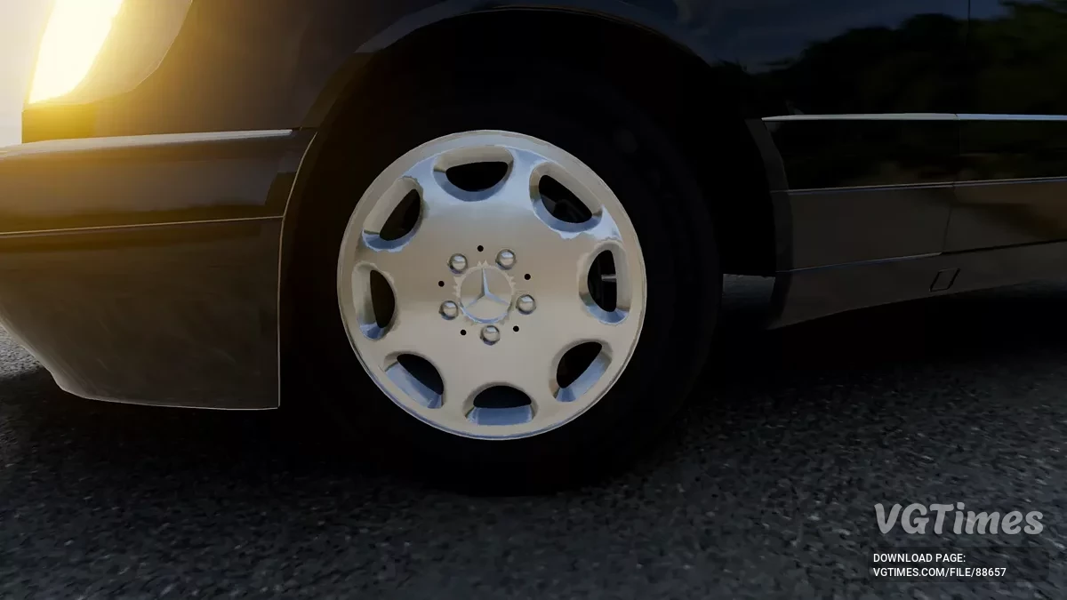 BeamNG.drive — Mercedes-Benz W140 (0.37.x)