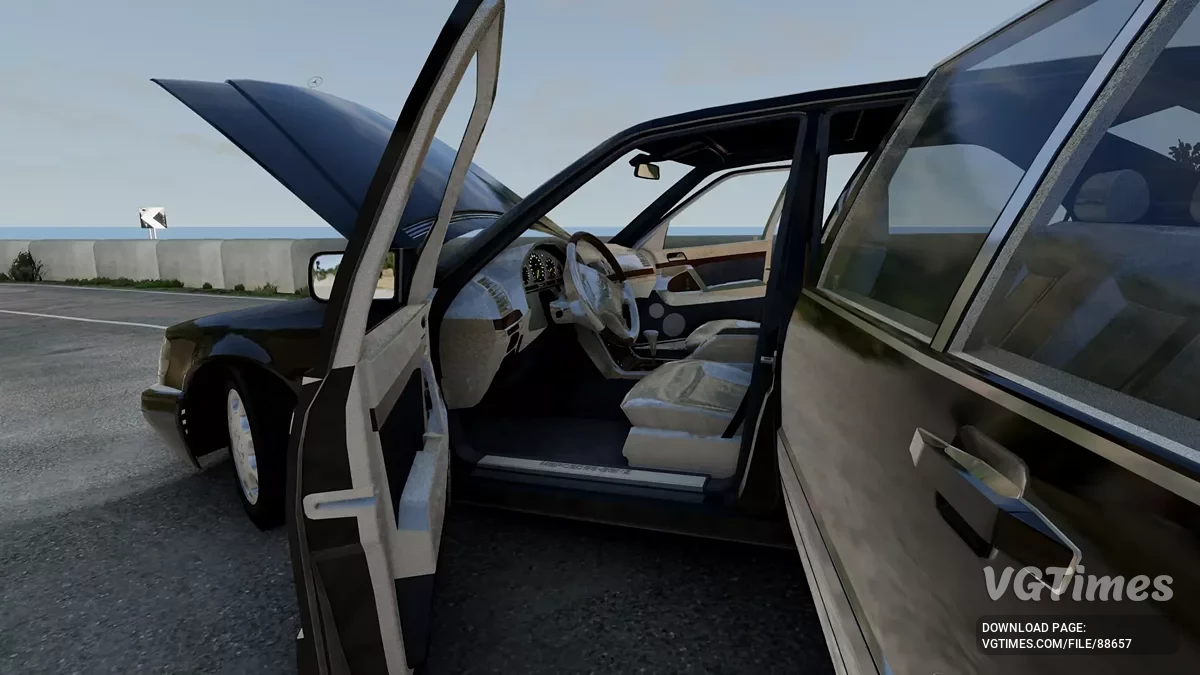 BeamNG.drive — Mercedes-Benz W140 (0.37.x)