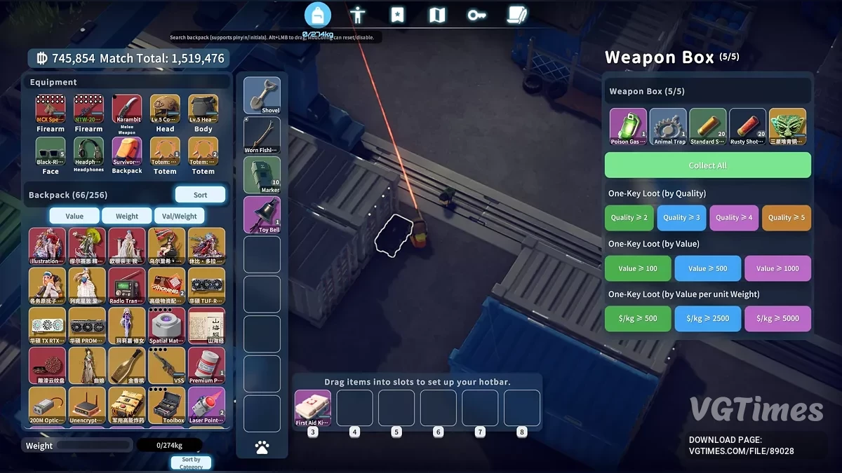 Escape from Duckov — Szansa na zdobycie rzadkich przedmiotów