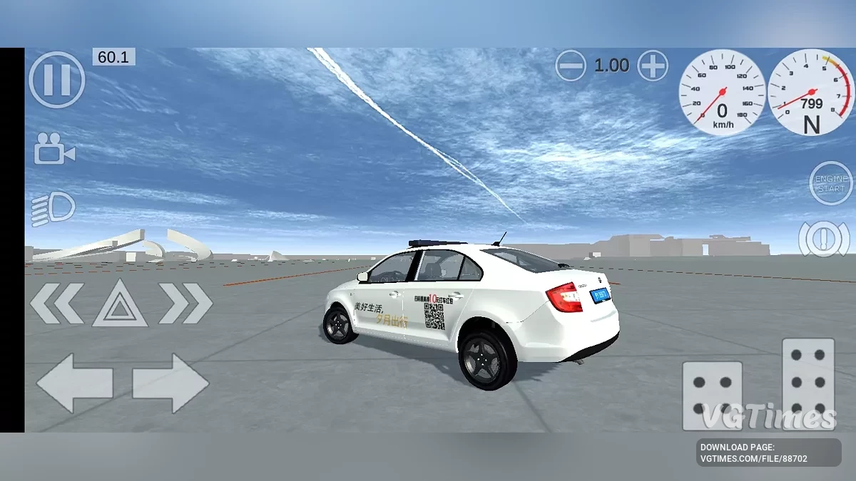 Not Simple Car Crash — Skoda Octavia jako taksówka