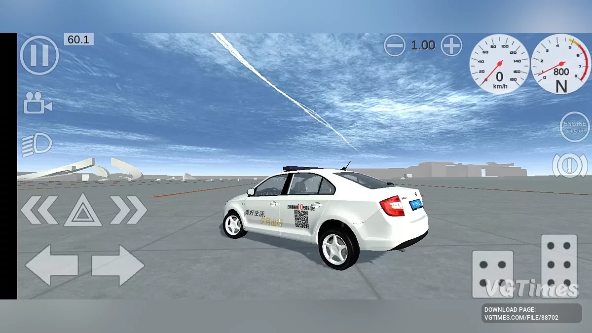 Not Simple Car Crash — Skoda Octavia jako taksówka