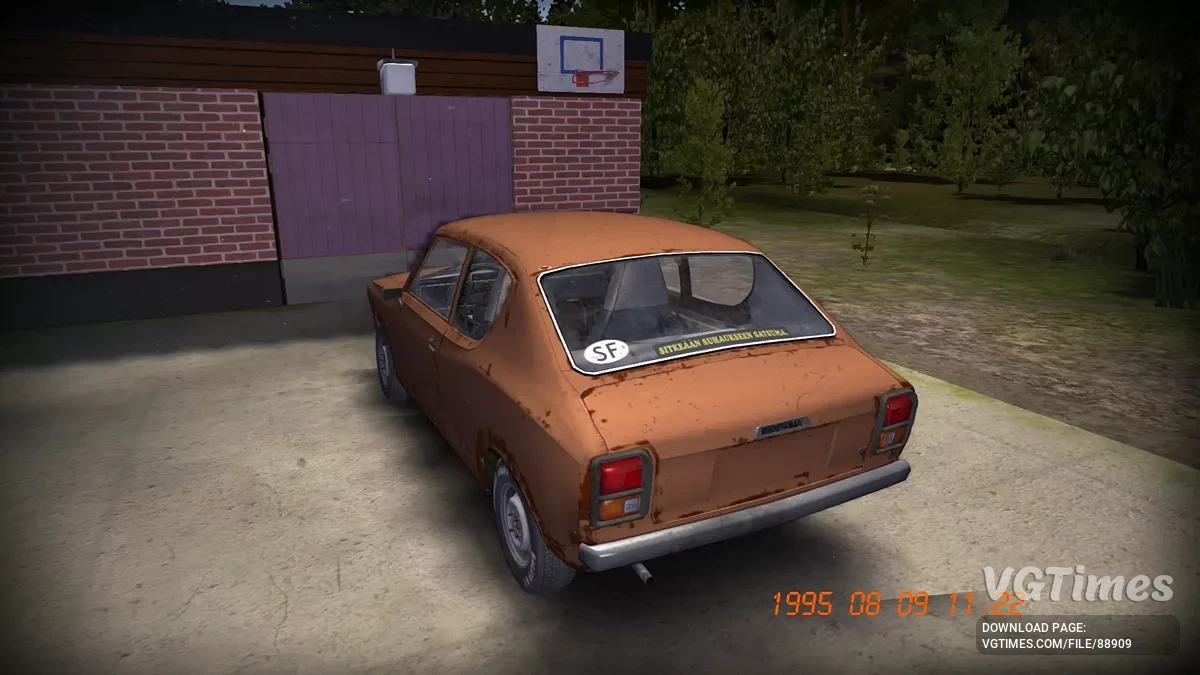My Summer Car — Satsuma yang Dirakit dalam Konfigurasi Pabrik, Siap untuk Pemeriksaan Teknis