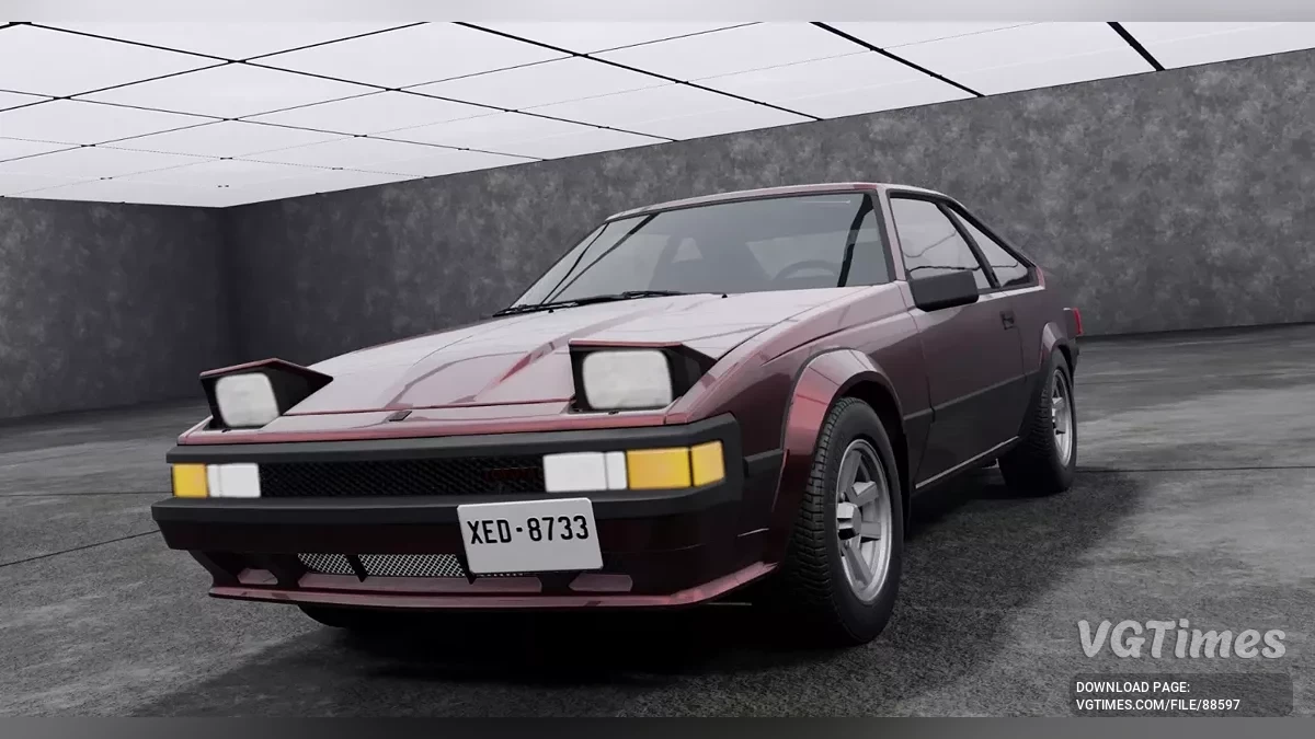 BeamNG.drive — 1985年丰田Celica Supra P型 v4.90 (0.37.x)