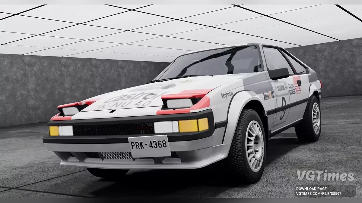 BeamNG.drive — Toyota Celica Supra P Type 1985 v4.90 (0.37.x)