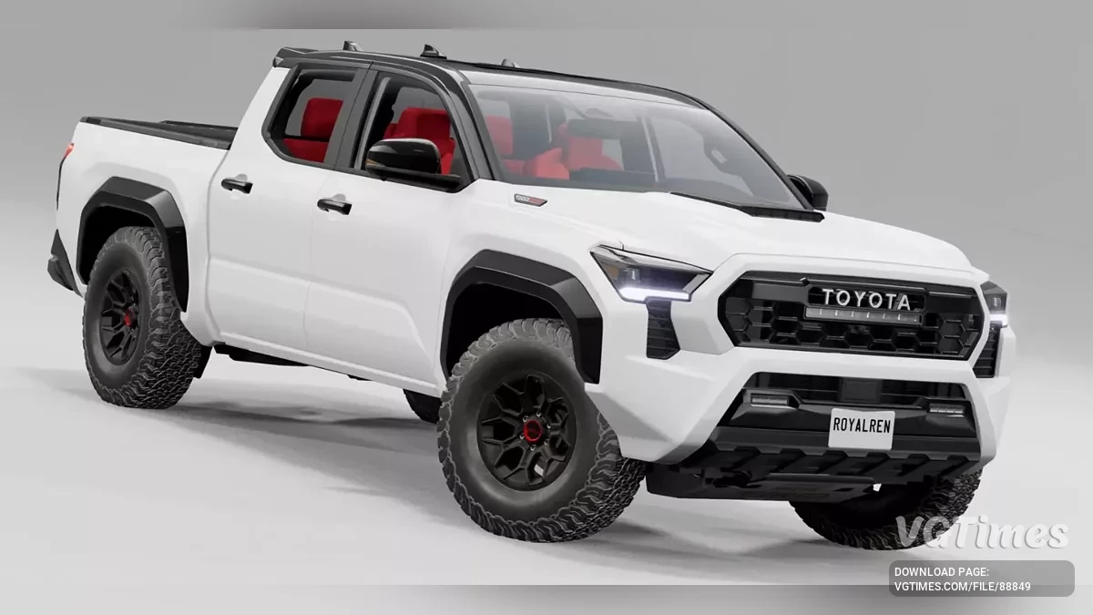 BeamNG.drive — 2024年丰田塔科马TRD Pro更新 (0.37.x)