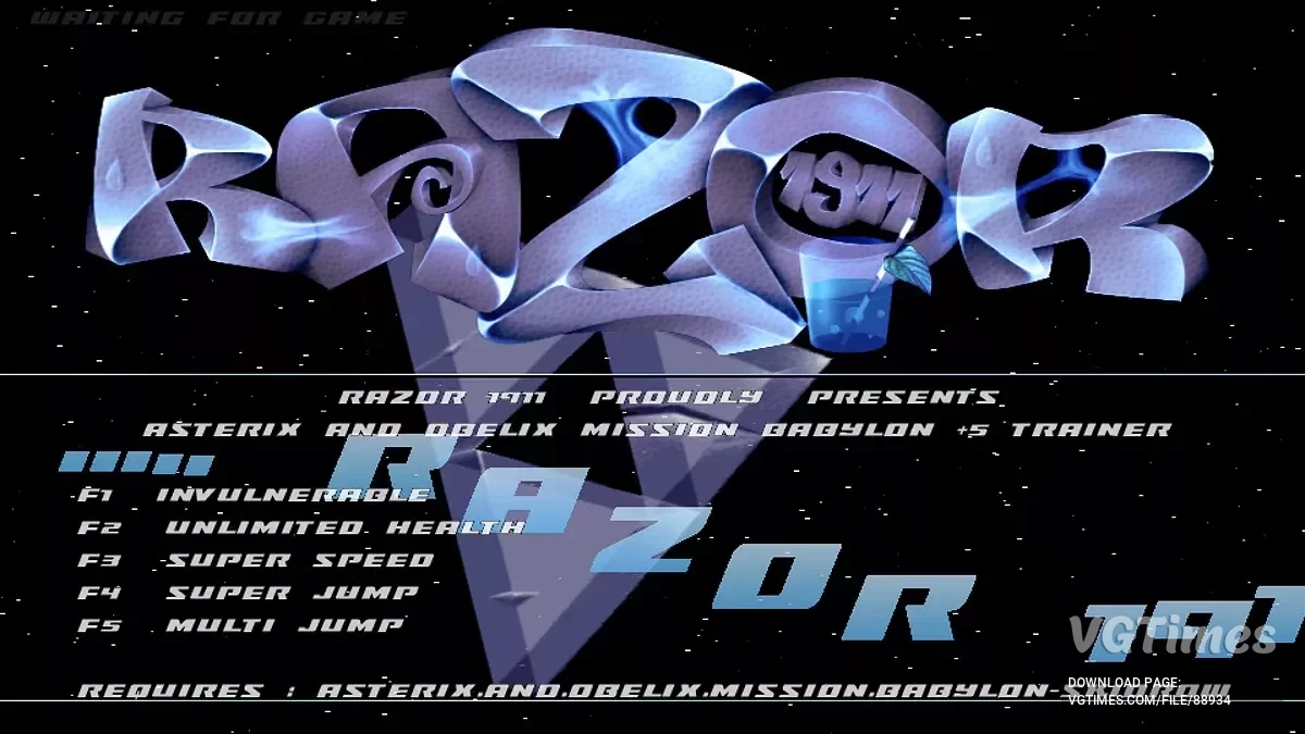 Asterix &amp; Obelix - Mission Babylon — Pelatih (+5)