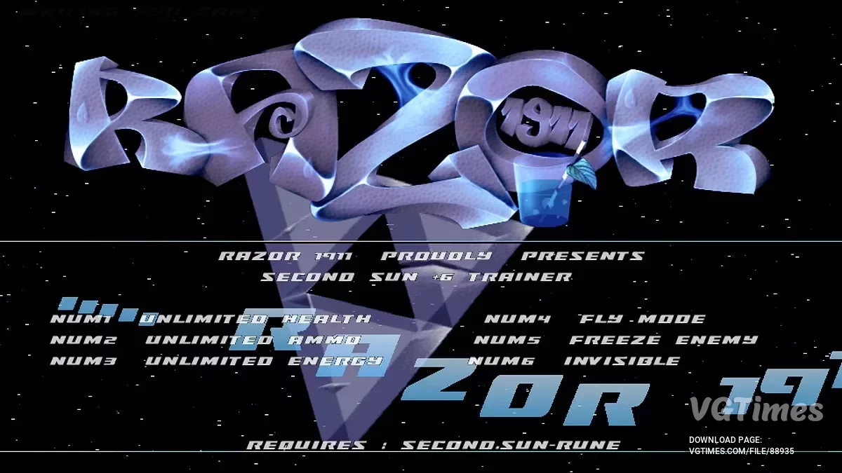 Second Sun — Трейнер (+6) [RUNE]