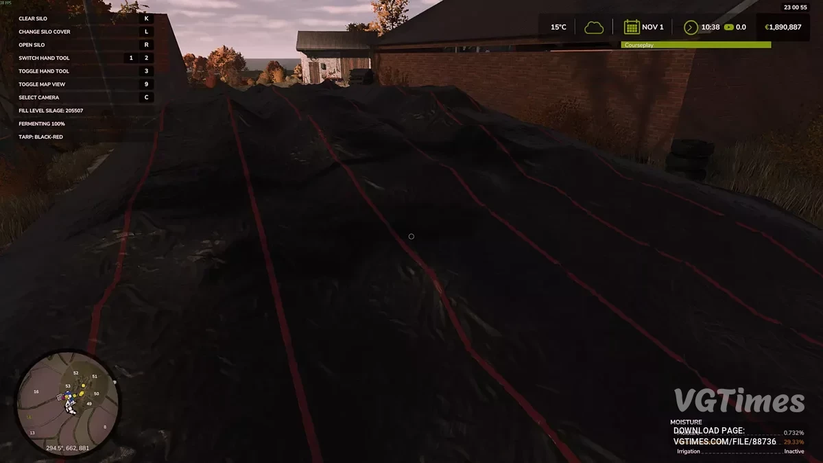 Farming Simulator 25 — Покращення силосів бункера