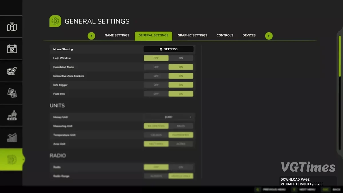 Farming Simulator 25 — Pengendalian Mouse [1.2.0.2]