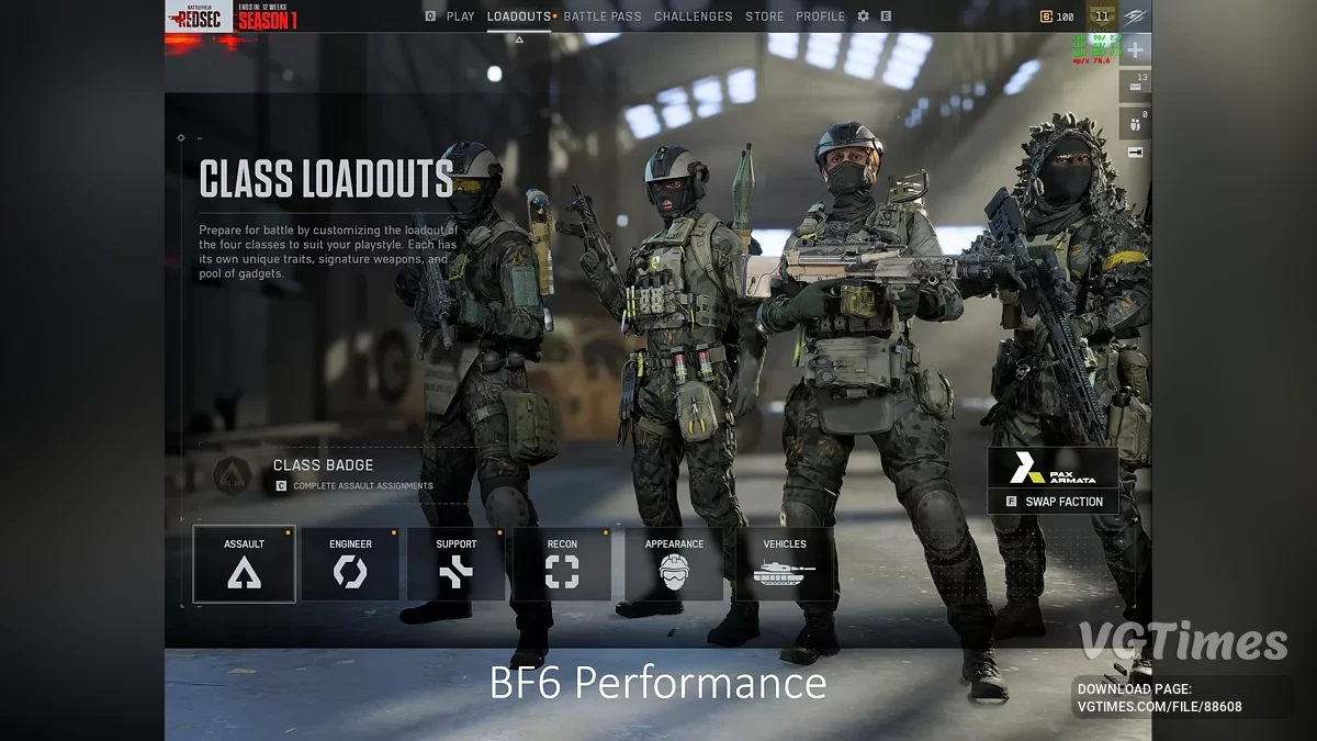 Battlefield 6 — Performans Artışı