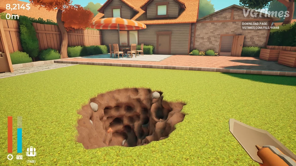 A Game About Digging A Hole — Guardado [Licencia Game Pass]