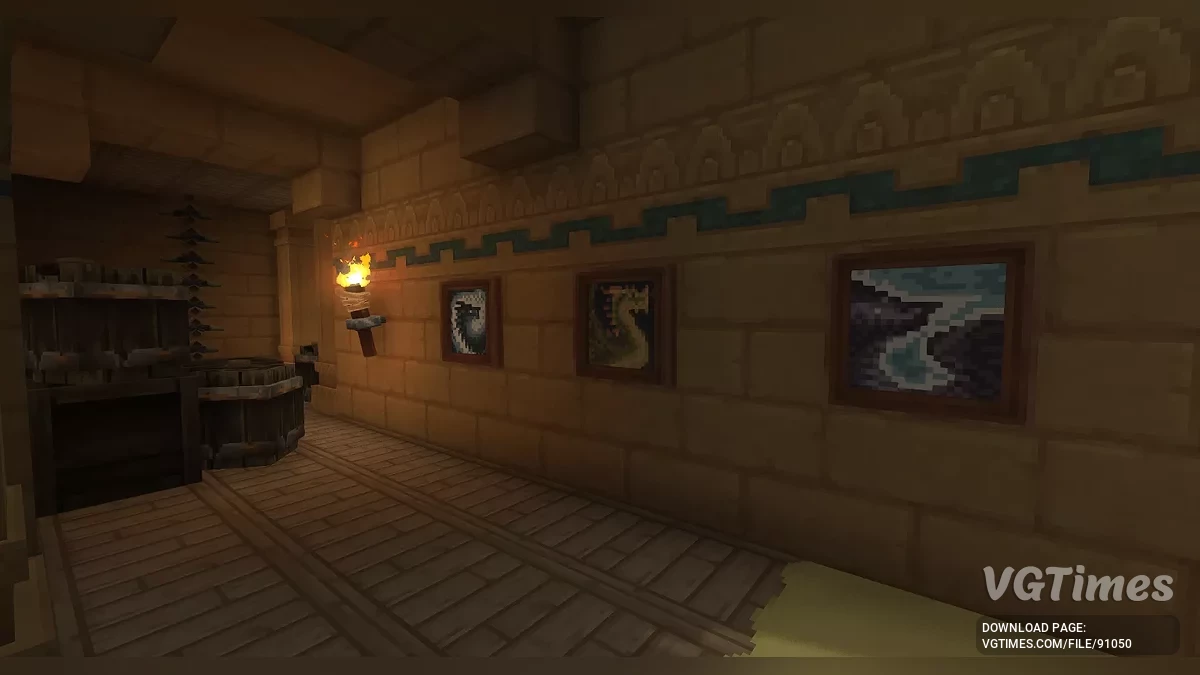 Hytale — Aures paintings with dragons