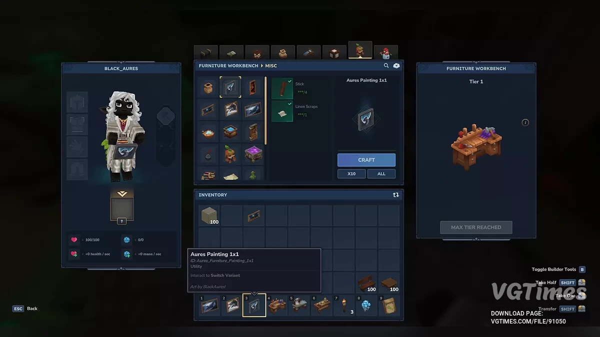 Hytale — Aures paintings with dragons