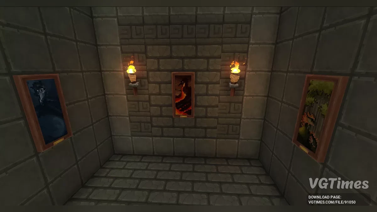 Hytale — Aures paintings with dragons