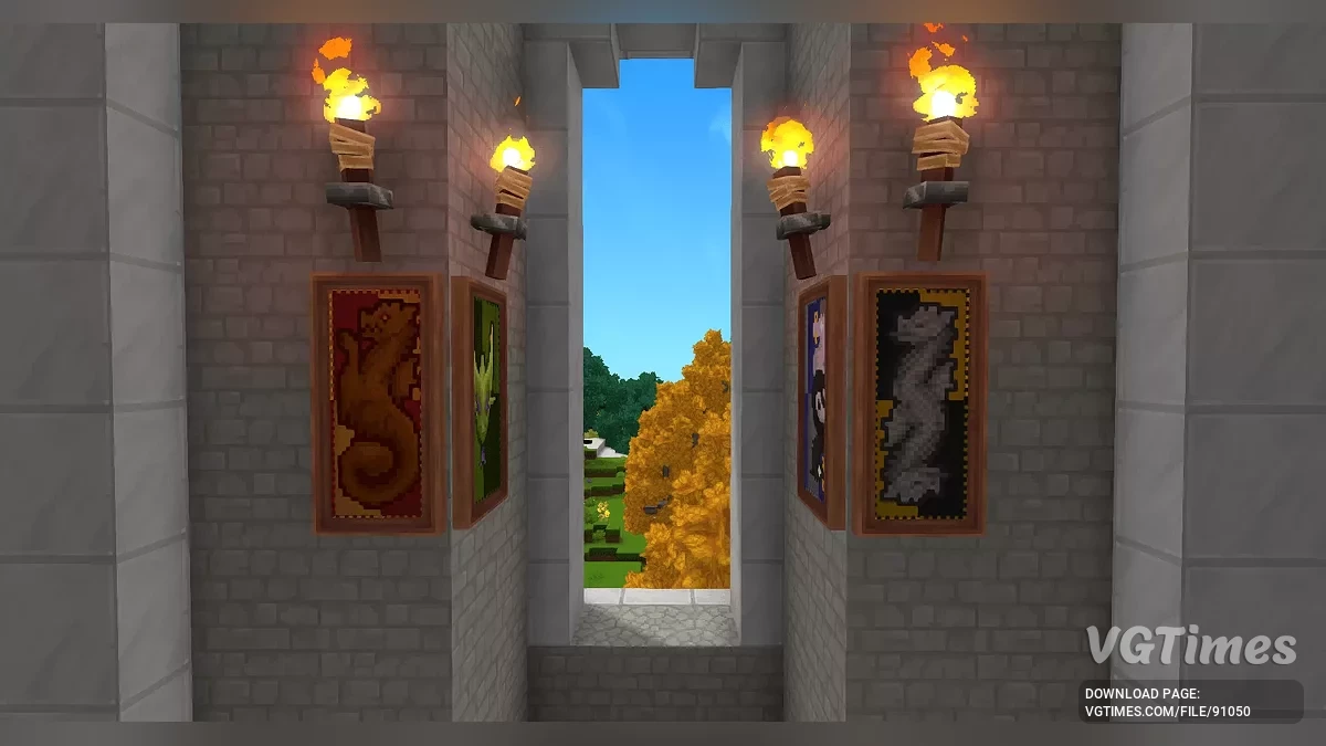 Hytale — Aures paintings with dragons