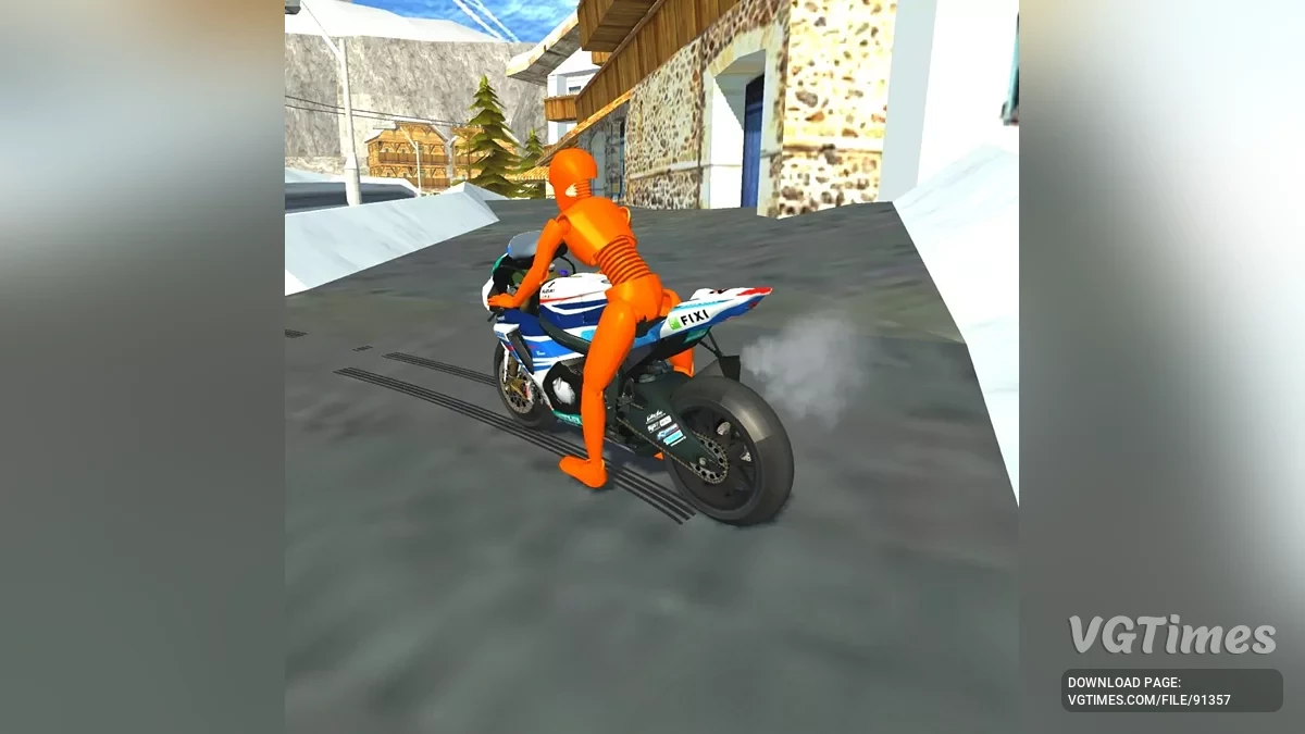 Simple Car Crash Physics Sim — Suzuki Quadzilla 500 ATV