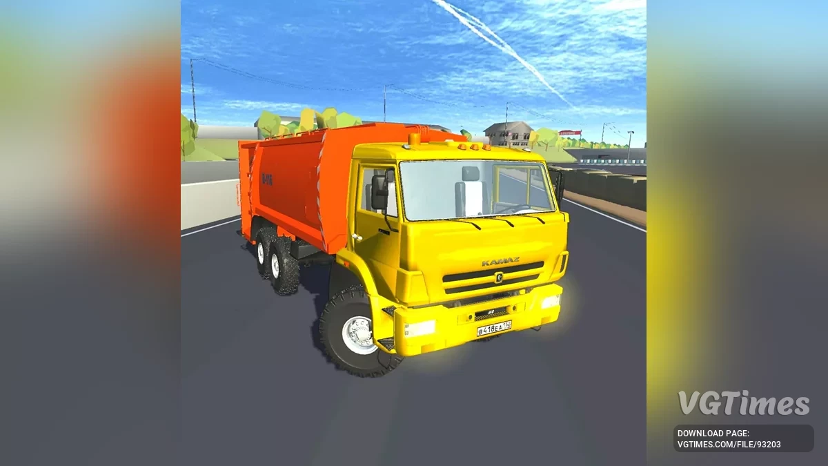 KAMAZ 43118 Garbage Truck