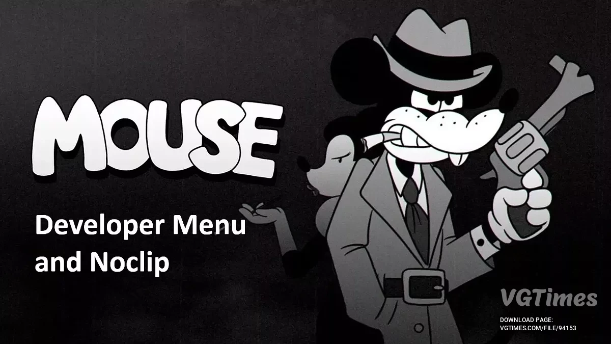 MOUSE: P.I. For Hire — Menú de depuración y modo de vuelo (noclip)