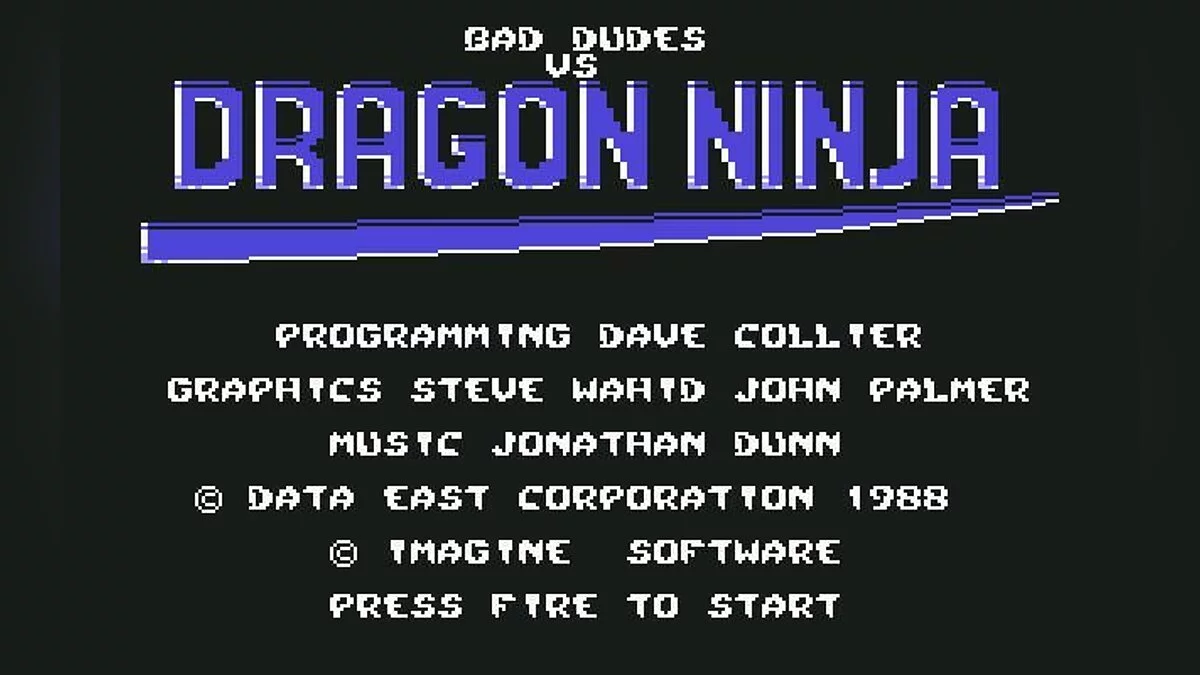 Screenshots from Bad Dudes / Image 54