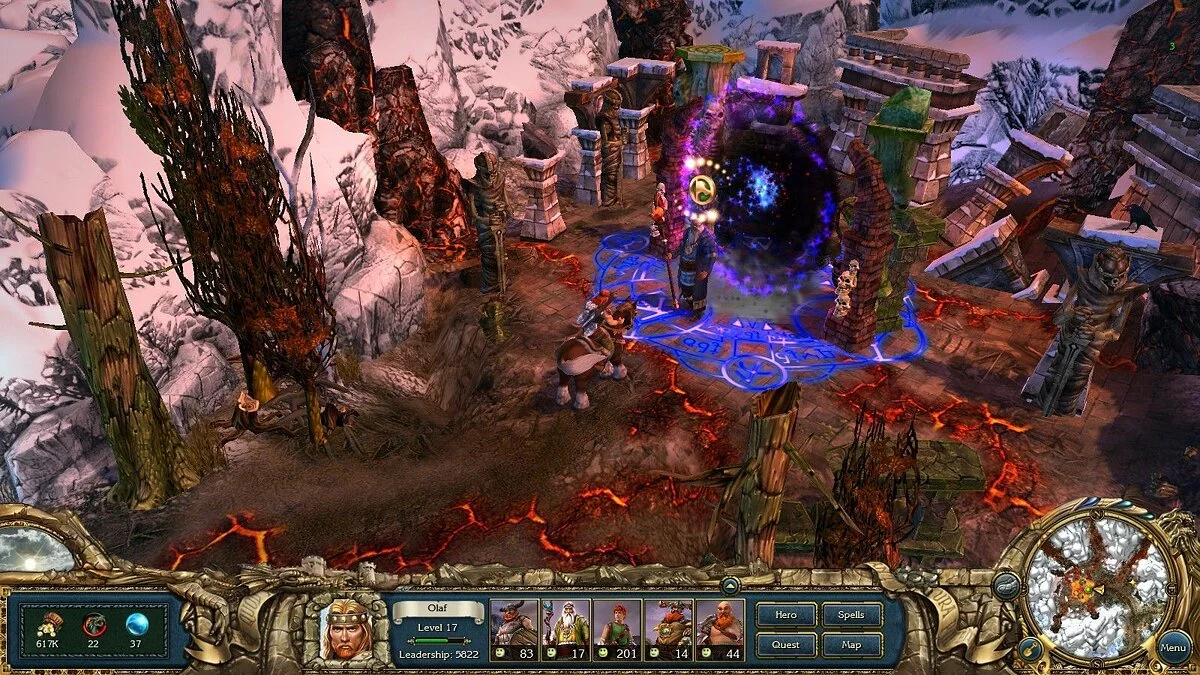 Posnetki zaslona iz King's Bounty: Warriors of the North / Slika 6