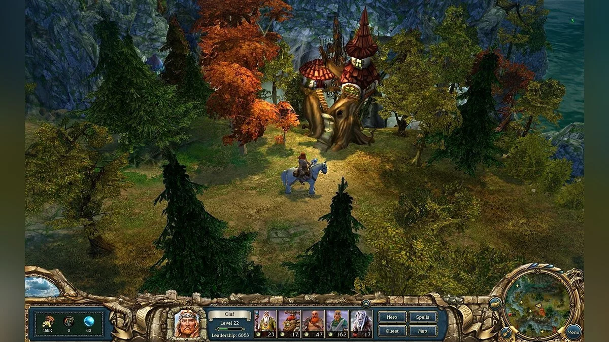 Posnetki zaslona iz King's Bounty: Warriors of the North / Slika 8