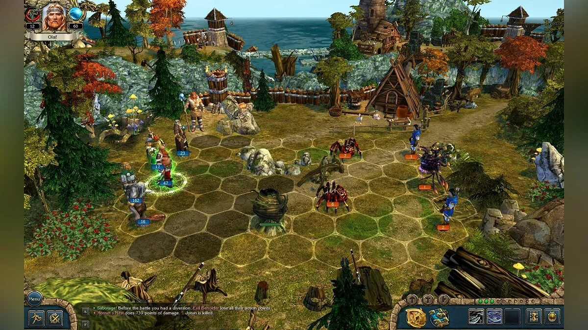 Posnetki zaslona iz King's Bounty: Warriors of the North / Slika 9