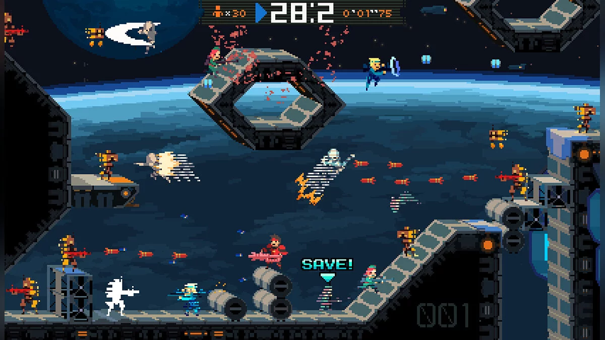 Capturas de tela de Super TIME Force / Imagem 1
