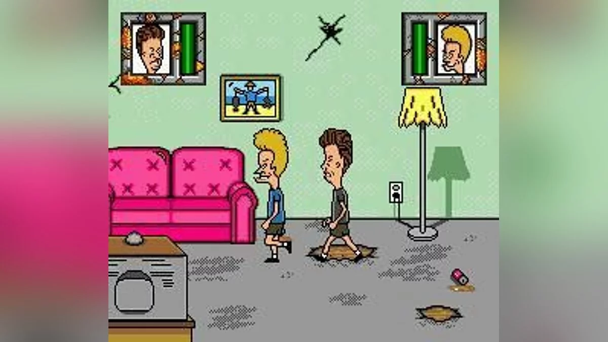 Capturas de tela de Beavis and Butt-head / Imagem 1