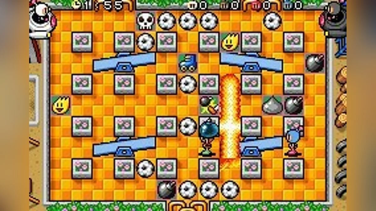 Posnetki zaslona iz Bomberman Jetters: Densetsu no Bomberman / Slika 23