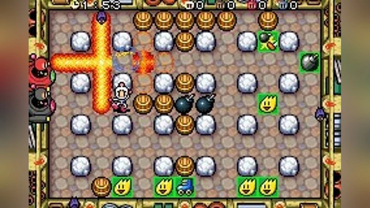 Posnetki zaslona iz Bomberman Jetters: Densetsu no Bomberman / Slika 22