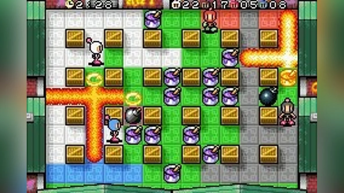 Posnetki zaslona iz Bomberman Jetters: Densetsu no Bomberman / Slika 28