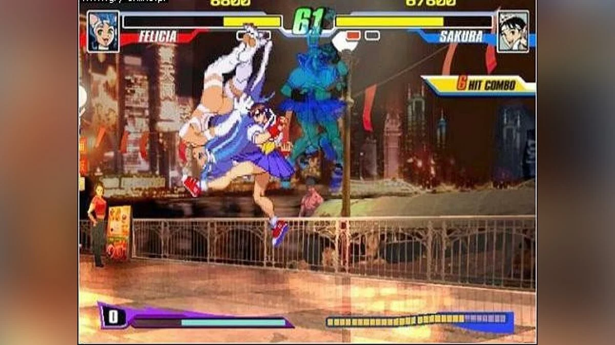 Screenshot dari Capcom Fighting Evolution / Gambar 19
