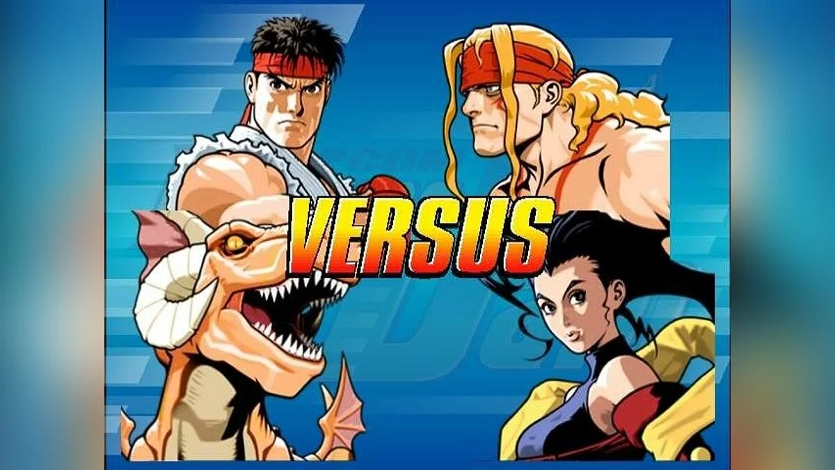 Screenshot dari Capcom Fighting Evolution / Gambar 1