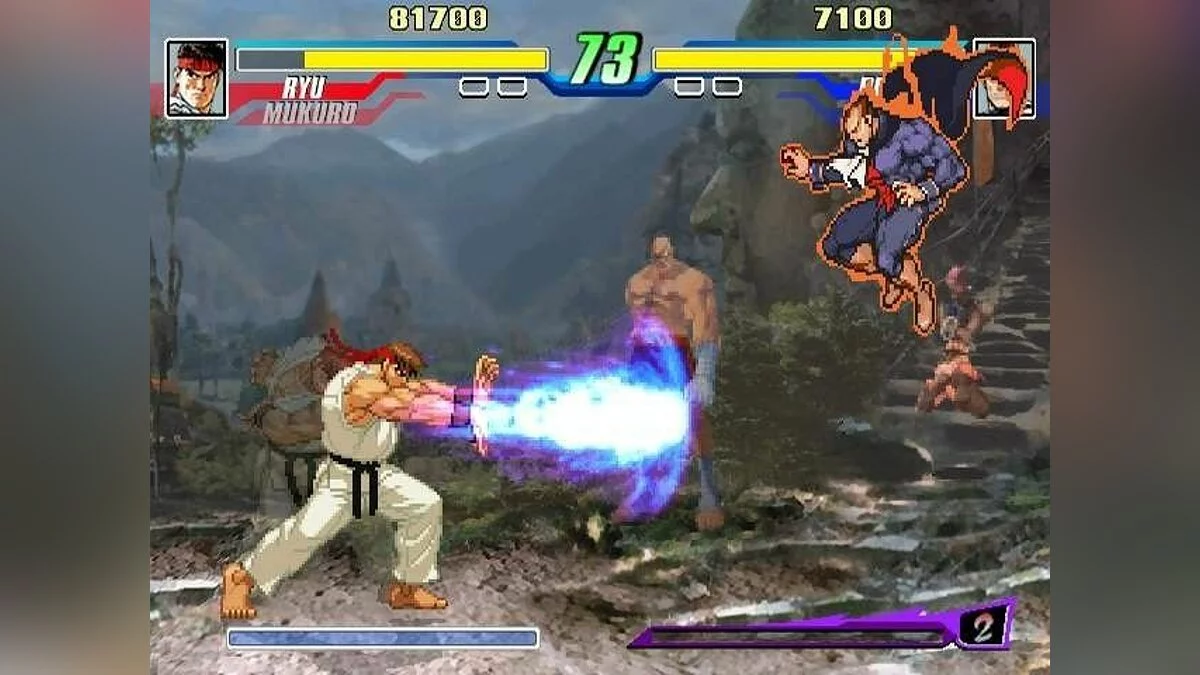 Screenshot dari Capcom Fighting Evolution / Gambar 2