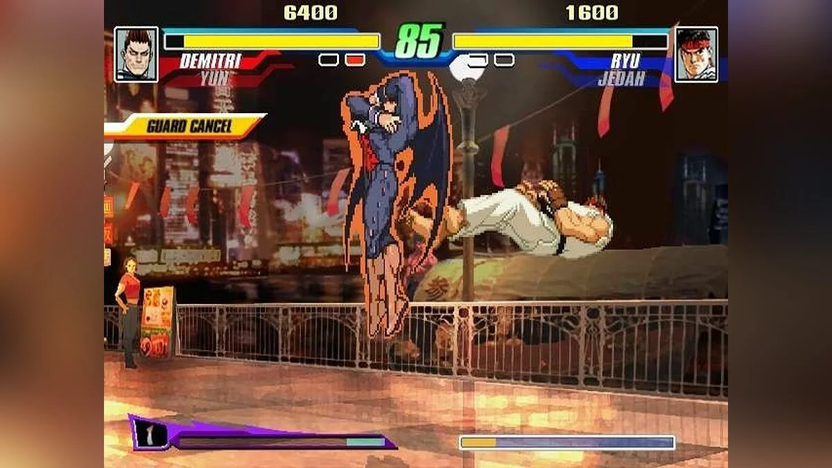 Screenshot dari Capcom Fighting Evolution / Gambar 4