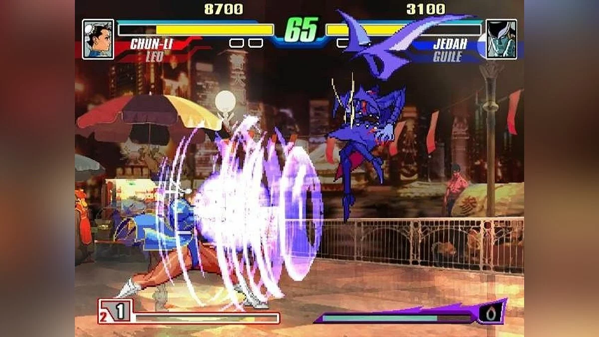 Screenshot dari Capcom Fighting Evolution / Gambar 5