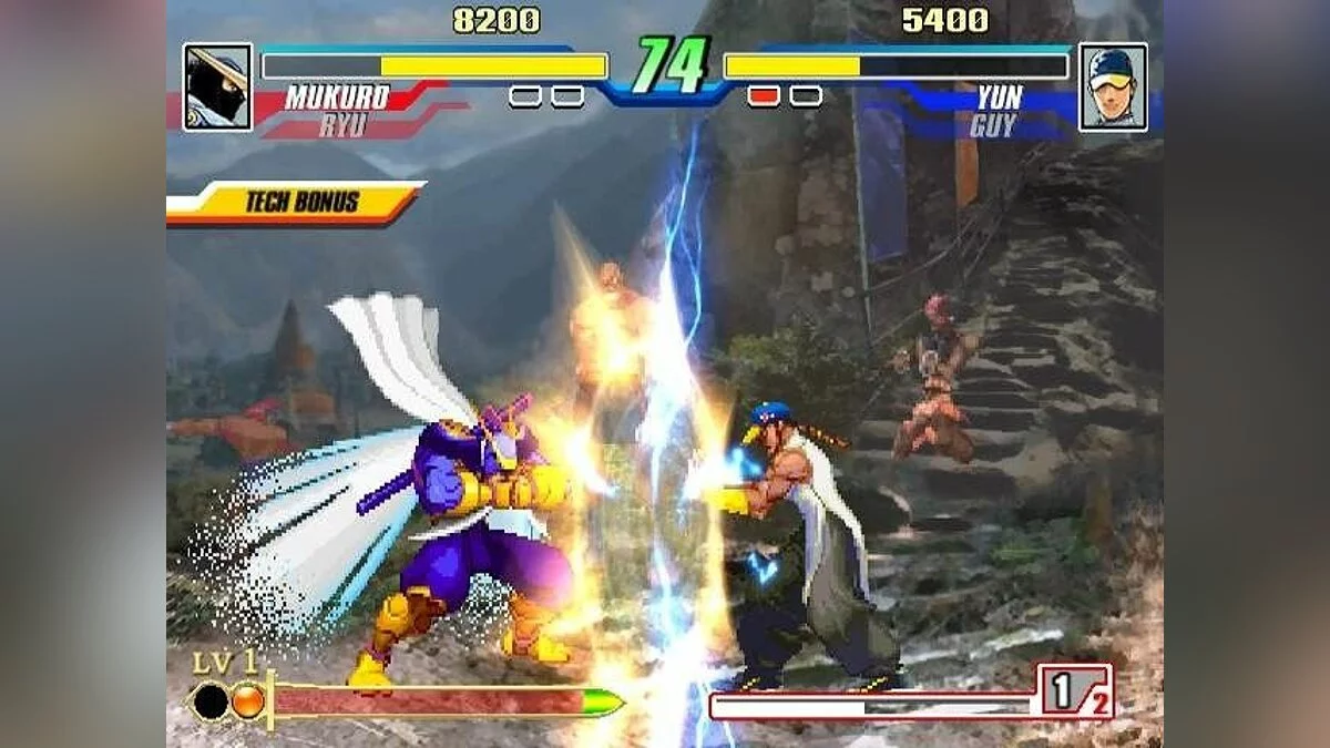 Screenshot dari Capcom Fighting Evolution / Gambar 11