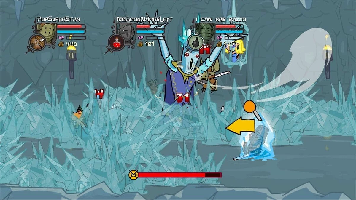 Capturas de tela de Castle Crashers / Imagem 9